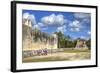 Tourists with Guide, the Grand Ball Courrt (Gran Juego De Pelota), Chichen Itza-Richard Maschmeyer-Framed Photographic Print