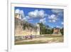 Tourists with Guide, the Grand Ball Courrt (Gran Juego De Pelota), Chichen Itza-Richard Maschmeyer-Framed Photographic Print