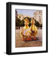 Tourists-Lucia Heffernan-Framed Art Print