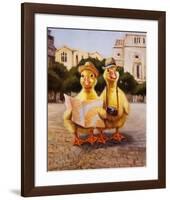 Tourists-Lucia Heffernan-Framed Art Print