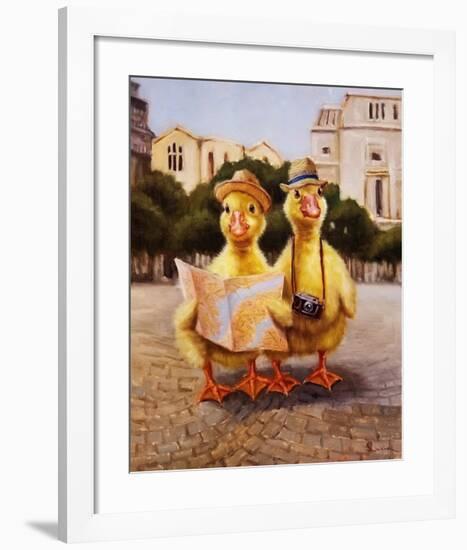 Tourists-Lucia Heffernan-Framed Art Print