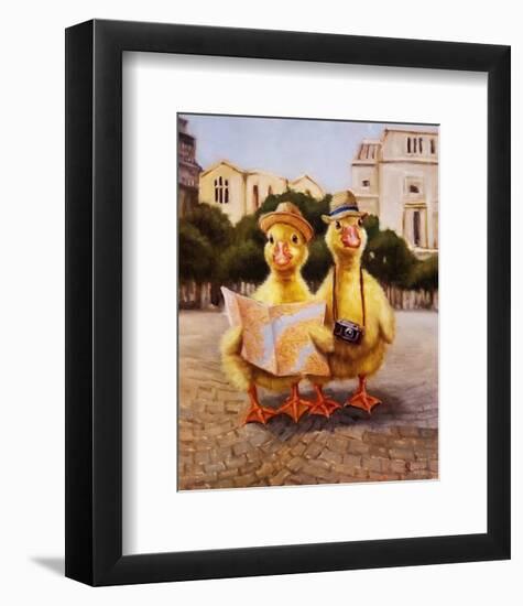 Tourists-Lucia Heffernan-Framed Art Print