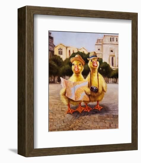 Tourists-Lucia Heffernan-Framed Art Print