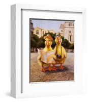 Tourists-Lucia Heffernan-Framed Art Print