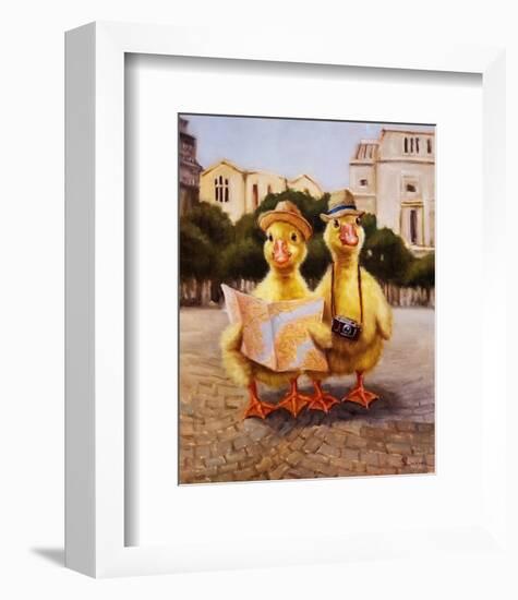 Tourists-Lucia Heffernan-Framed Art Print