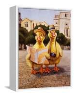 Tourists-Lucia Heffernan-Framed Stretched Canvas