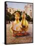 Tourists-Lucia Heffernan-Framed Stretched Canvas