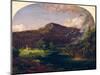 Tourn Mountain, Head Quarters of Washington, Rockland Co., New York, 1851 (Oil on Canvas)-Jasper Francis Cropsey-Mounted Giclee Print