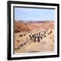 Tournage du film Les Professionnels THE PROFESSIONALS by Richard Brooks, 1966 (photo)-null-Framed Photo