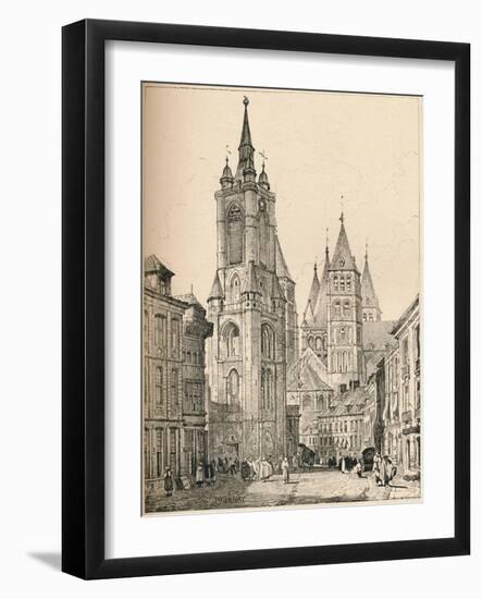 'Tournai', c1820 (1915)-Samuel Prout-Framed Giclee Print