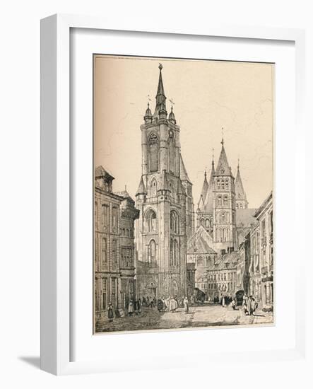 'Tournai', c1820 (1915)-Samuel Prout-Framed Giclee Print