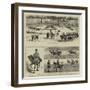 Tournament at Rome in Honour of the Duke of Genoa and His Bride, the Princess Isabella of Bavaria-null-Framed Giclee Print