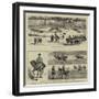 Tournament at Rome in Honour of the Duke of Genoa and His Bride, the Princess Isabella of Bavaria-null-Framed Giclee Print