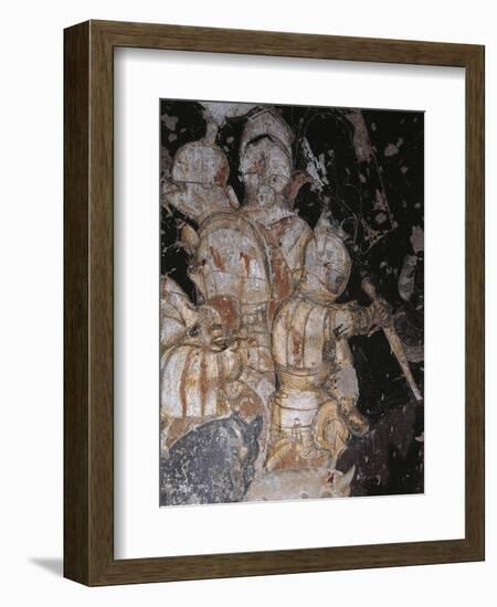 Tournament, Battle of Louvezerp-Antonio Pisano-Framed Giclee Print