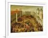 Tournament in Piazza Castello in Honour of the Wedding of Victor Amadeus I and Christine of France-Antonio Tempesta-Framed Giclee Print