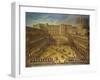 Tournament in the Vatican, Italian School-null-Framed Art Print