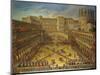 Tournament in the Vatican, Italian School-null-Mounted Art Print