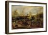 Tournament Near the Moat of the Castle of Steen-Peter Paul Rubens-Framed Giclee Print