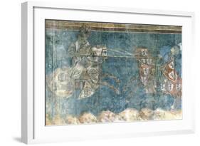 Tournament Scenes Dedicated to Charles of Anjou, 1292, Azzo of Masetto-null-Framed Giclee Print