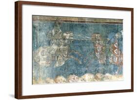 Tournament Scenes Dedicated to Charles of Anjou, 1292, Azzo of Masetto-null-Framed Giclee Print