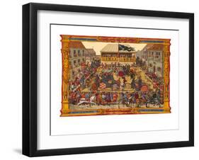 Tournament Venue-Hector Mair Paulus-Framed Art Print