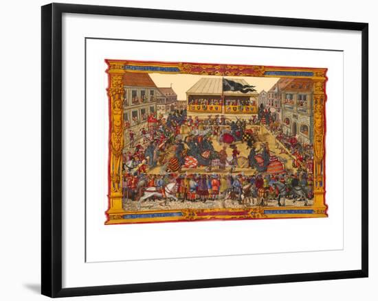 Tournament Venue-Hector Mair Paulus-Framed Art Print