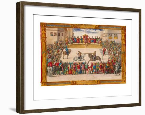 Tournament Venue-Hector Mair Paulus-Framed Art Print