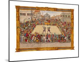 Tournament Venue-Hector Mair Paulus-Mounted Art Print