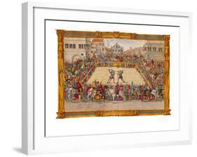 Tournament Venue-Hector Mair Paulus-Framed Art Print