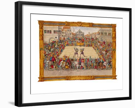 Tournament Venue-Hector Mair Paulus-Framed Art Print