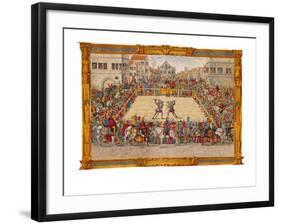 Tournament Venue-Hector Mair Paulus-Framed Art Print