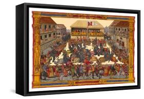 Tournament Venue-Hector Mair Paulus-Framed Stretched Canvas