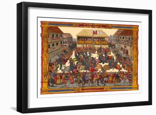 Tournament Venue-Hector Mair Paulus-Framed Art Print