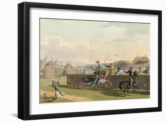 Tournament-Charles Hamilton Smith-Framed Art Print