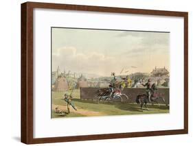 Tournament-Charles Hamilton Smith-Framed Art Print