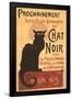 Tournee Du Chat Noir, 1896 - The Black Cat Cabaret-Théophile Alexandre Steinlen-Framed Poster