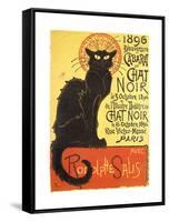 Tournee Du Chat Noir, 1896 - The Black Cat Cabaret-Théophile Alexandre Steinlen-Framed Stretched Canvas