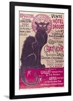 Tournee Du Chat Noir, 1896 - The Black Cat Cabaret-Théophile Alexandre Steinlen-Framed Giclee Print