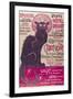 Tournee Du Chat Noir, 1896 - The Black Cat Cabaret-Théophile Alexandre Steinlen-Framed Premium Giclee Print