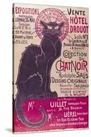 Tournee Du Chat Noir, 1896 - The Black Cat Cabaret-Théophile Alexandre Steinlen-Stretched Canvas