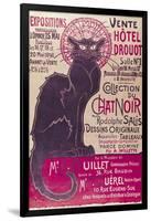 Tournee Du Chat Noir, 1896 - The Black Cat Cabaret-Théophile Alexandre Steinlen-Framed Giclee Print