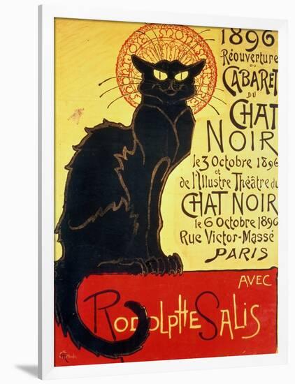 Tournee Du Chat Noir, 1896 - The Black Cat Cabaret-Théophile Alexandre Steinlen-Framed Giclee Print