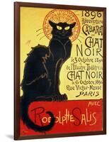 Tournee Du Chat Noir, 1896 - The Black Cat Cabaret-Théophile Alexandre Steinlen-Framed Giclee Print