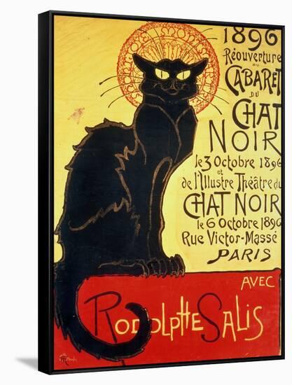 Tournee Du Chat Noir, 1896 - The Black Cat Cabaret-Théophile Alexandre Steinlen-Framed Stretched Canvas