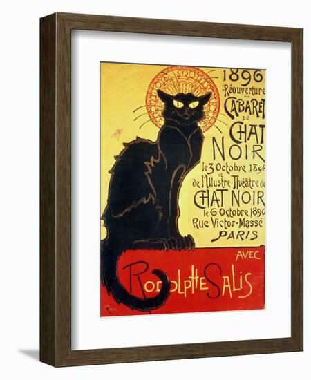 Tournee Du Chat Noir, 1896 - The Black Cat Cabaret-Théophile Alexandre Steinlen-Framed Premium Giclee Print