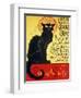 Tournee Du Chat Noir, 1896 - The Black Cat Cabaret-Théophile Alexandre Steinlen-Framed Premium Giclee Print