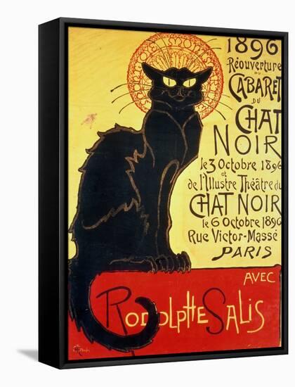 Tournee Du Chat Noir, 1896 - The Black Cat Cabaret-Théophile Alexandre Steinlen-Framed Stretched Canvas