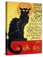 Tournee Du Chat Noir, 1896 - The Black Cat Cabaret-Théophile Alexandre Steinlen-Stretched Canvas