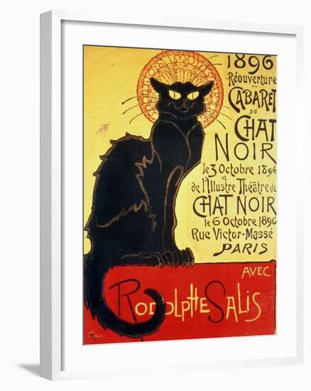 Tournee Du Chat Noir, 1896 - The Black Cat Cabaret-Théophile Alexandre Steinlen-Framed Giclee Print