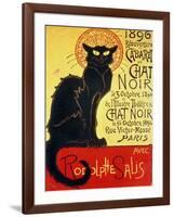 Tournee Du Chat Noir, 1896 - The Black Cat Cabaret-Théophile Alexandre Steinlen-Framed Giclee Print